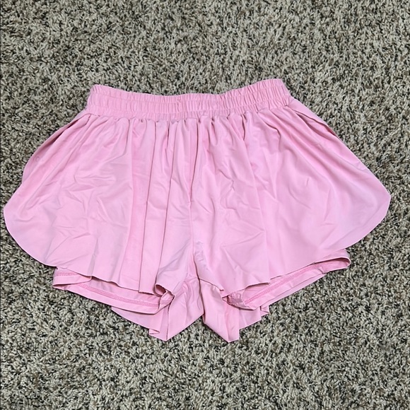 Pink Women's Shorts - Picture 1 of 4